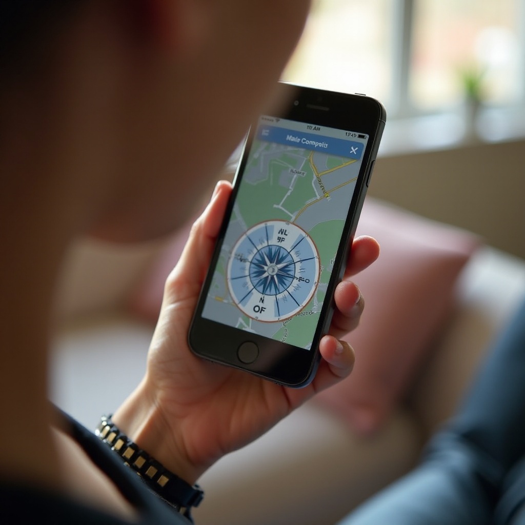 Hol van az iránytűm az iPhone-omon?