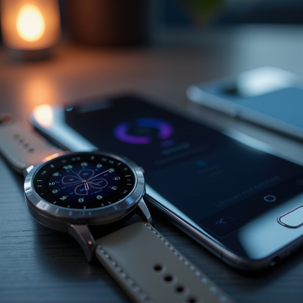 Samsung Uhr: Einfache Handy-Verbindung