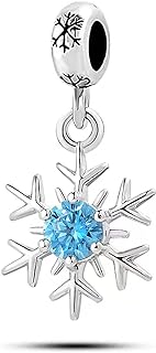Chili Jewelry Christmas Tree Snowman Snowflake Charm Compatible With Pandora Charms Bracelets