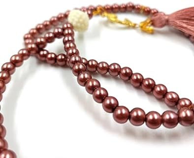 Muslim Prayer Beads 99, Islamic Rosary with Silver Allah Muhammad Engraved Tasbih, Zikr Namaz Worship Ramadan Tesbih Bracelet