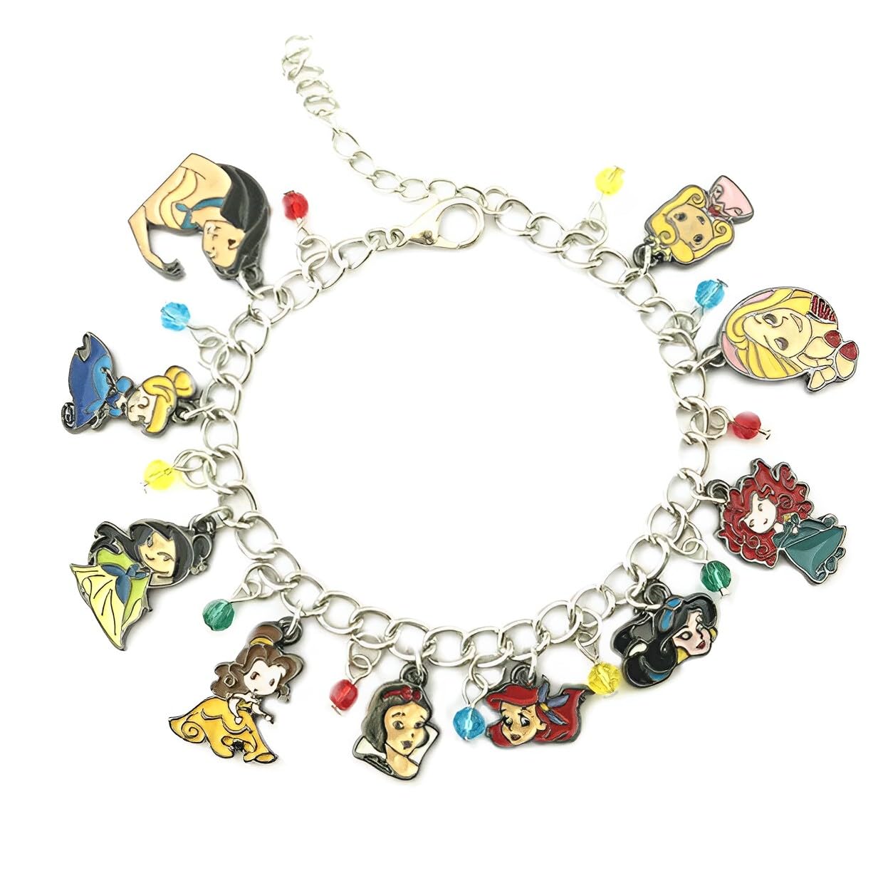 Halloween-Themed Blingsoul Charm Bracelet with Link Chain and Lobster Claw Clasp – Ideal Jewelry Gift for Women