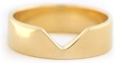 14k Solid Yellow Gold Flat Wedding Band POLISHED COMFORT FIT Classic Wedding Rings for Men and Women Plain Simple Wedding Band Ring Personalized Gift BY SHUBHKRISHNAJEWELS