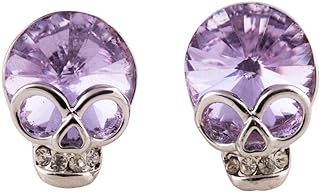 EVBEA Cute Skull Studs Womens Gothic Cool Statement Skeleton Jewelry Candy Skull Earrings