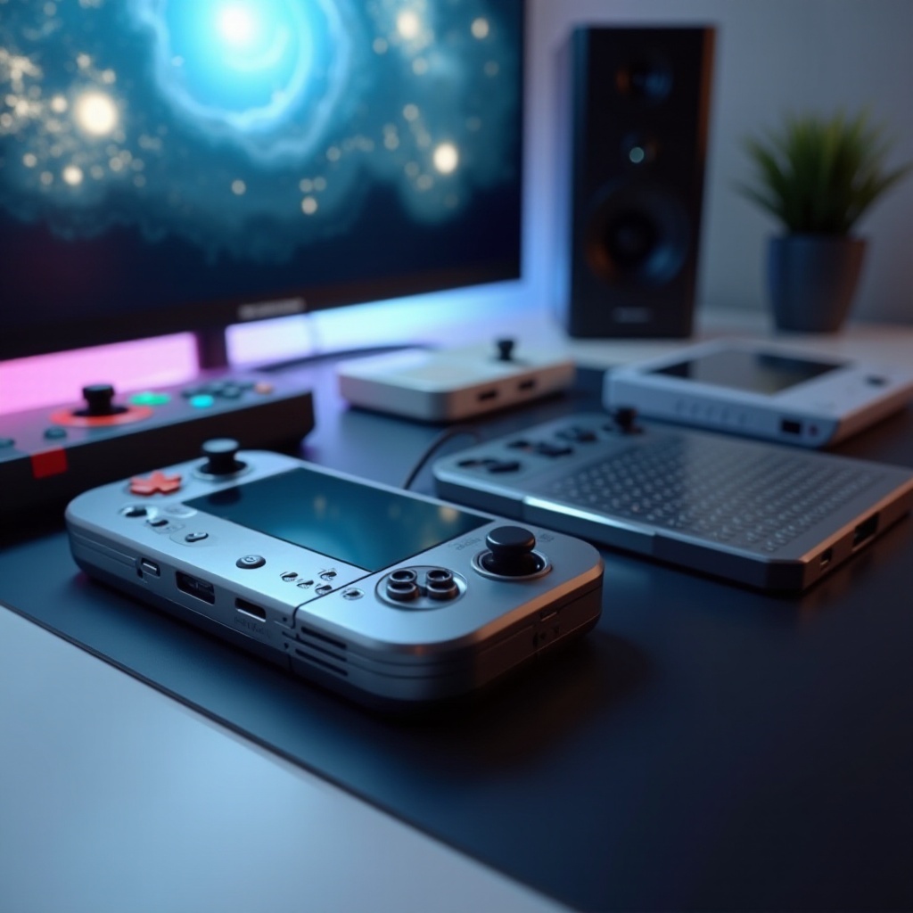 console portable pour emulation