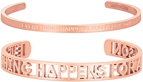 No-Clasp 14K Gold Hematite Cuff Bracelet Box Chain for Women, Inspirational Stainless Steel Bangle Set - Ideal Gift for Loved Ones