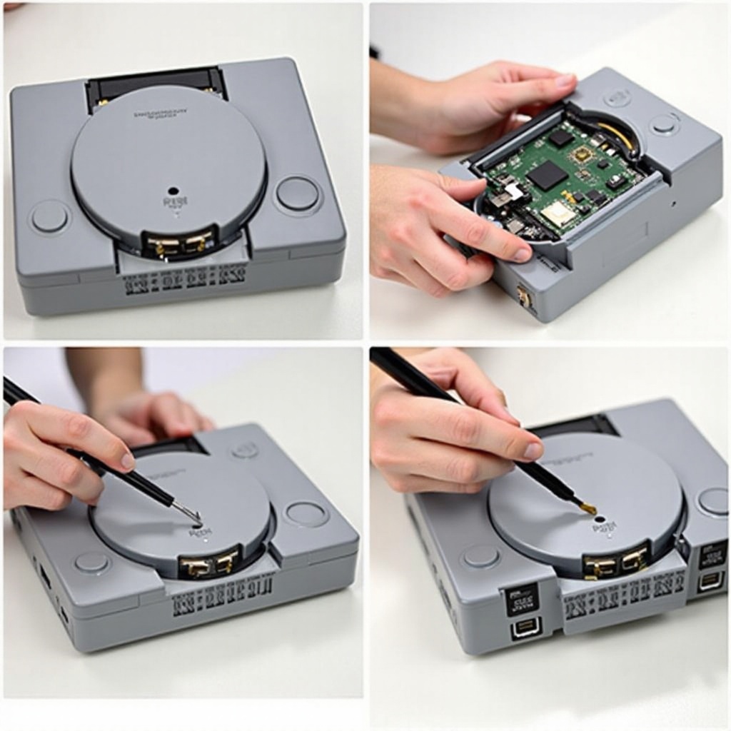 cómo abrir una playstation 4