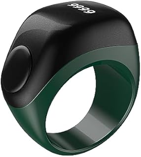 Smart TAKVA Zikr Ring Flex (2023) with No Gemstone for Devout Individuals - Adjustable Size/Innovative Design