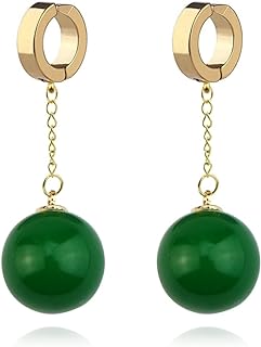One Pair Goku Anime Earring Agate Drop Earrings clip on earrings