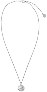 Pura Vida Gold or Silver Wave Locket Necklace - Brass Base Design - 16 Inches, 2-Inch Extender