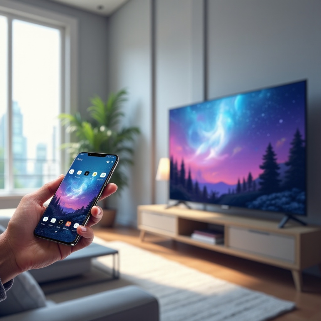 Samsung Handy auf LG TV spiegeln leicht gemacht