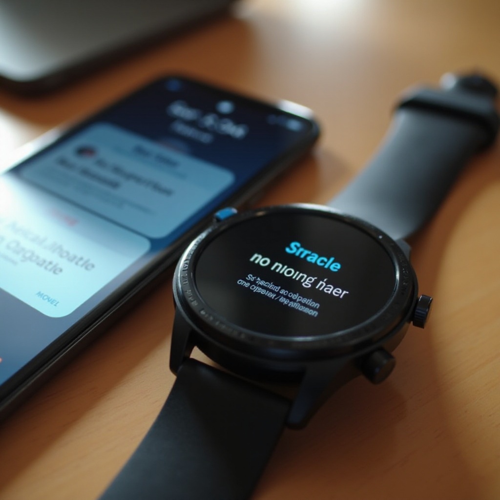 je ne recois pas les messages sur ma montre connectée