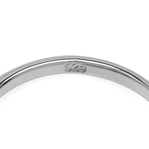 Silvershake Marquise Shape Birthstone Gemstone White Gold Plated 925 Sterling Silver Filigree Ring