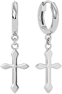Original Dangle Earrings | 14K White Gold Plated Drop Earrings | Designed in NYC