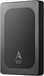 Aiolo Innovation Disco Duro Externo 4TB, Ultrafino y Silencioso, con USB 3.0 y Alta Velocidad para PC, Mac, PS4 y Xbox. Ideal para Juegos y Trabajo en Movimiento