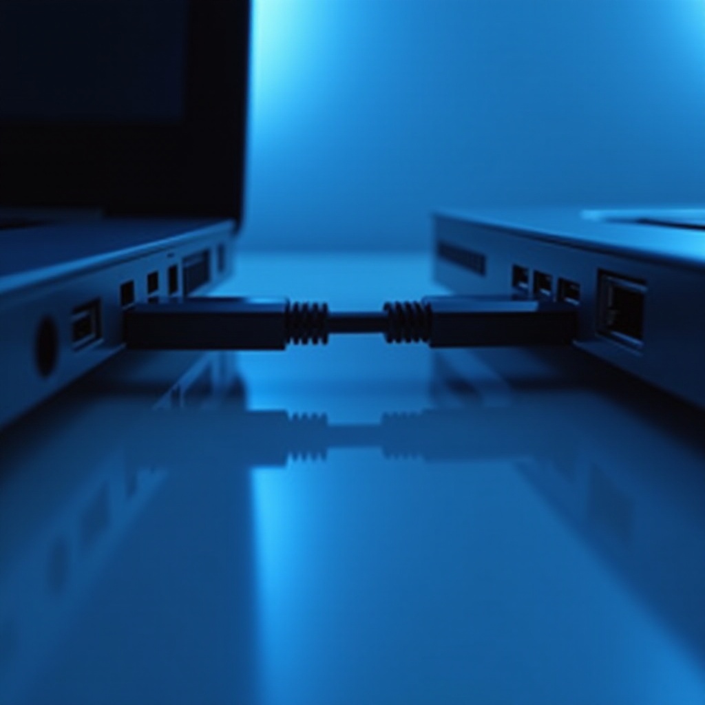 câble de transfert de données entre deux ordinateurs