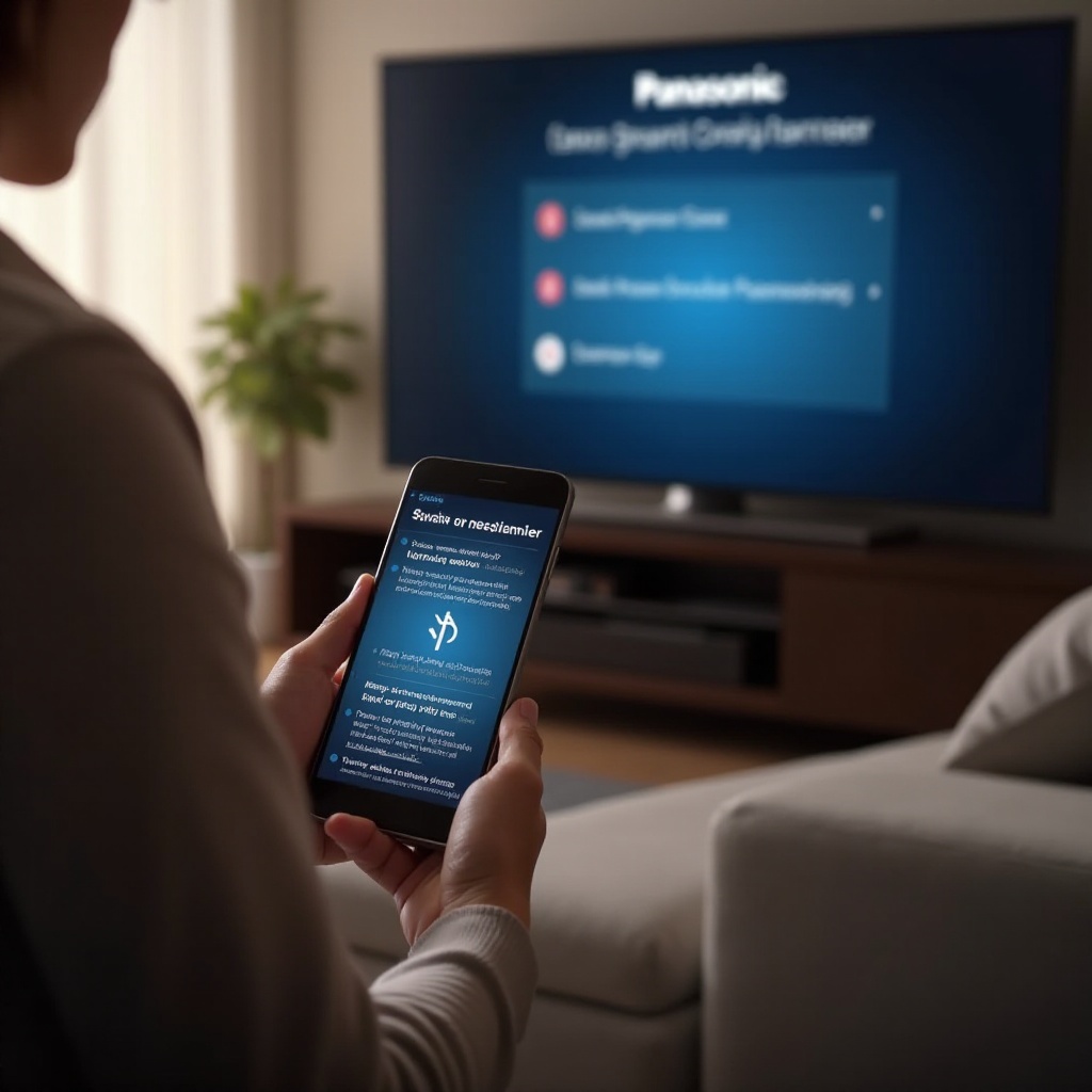 panasonic tv mit handy verbinden