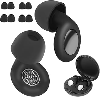 Baroce Bouchons Anti Bruit Réutilisables en Silicone, Taille XS à L, Confort Supérieur pour Dormir et Voyager, Protection Auditive Idéale pour Tout Public