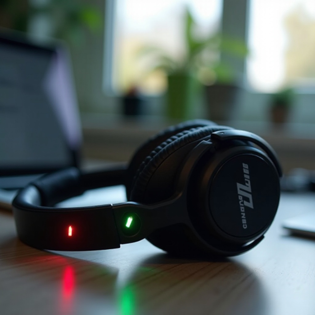 sennheiser kopfhörer blinkt rot grün