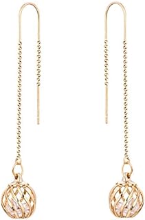 Starchenie Long Tassel Dangle Earrings Gold, Silver Drop Threader Earrings Jewelry for Women