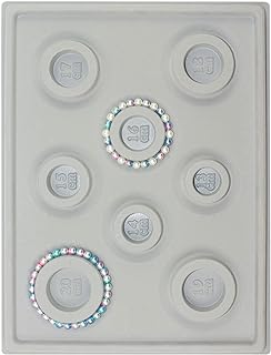 Yedadone Bracelet Bead Board in Premium Plastic with String Slots for Jewelry Makers | 13.3x10.3x1.2 inch Design Tray