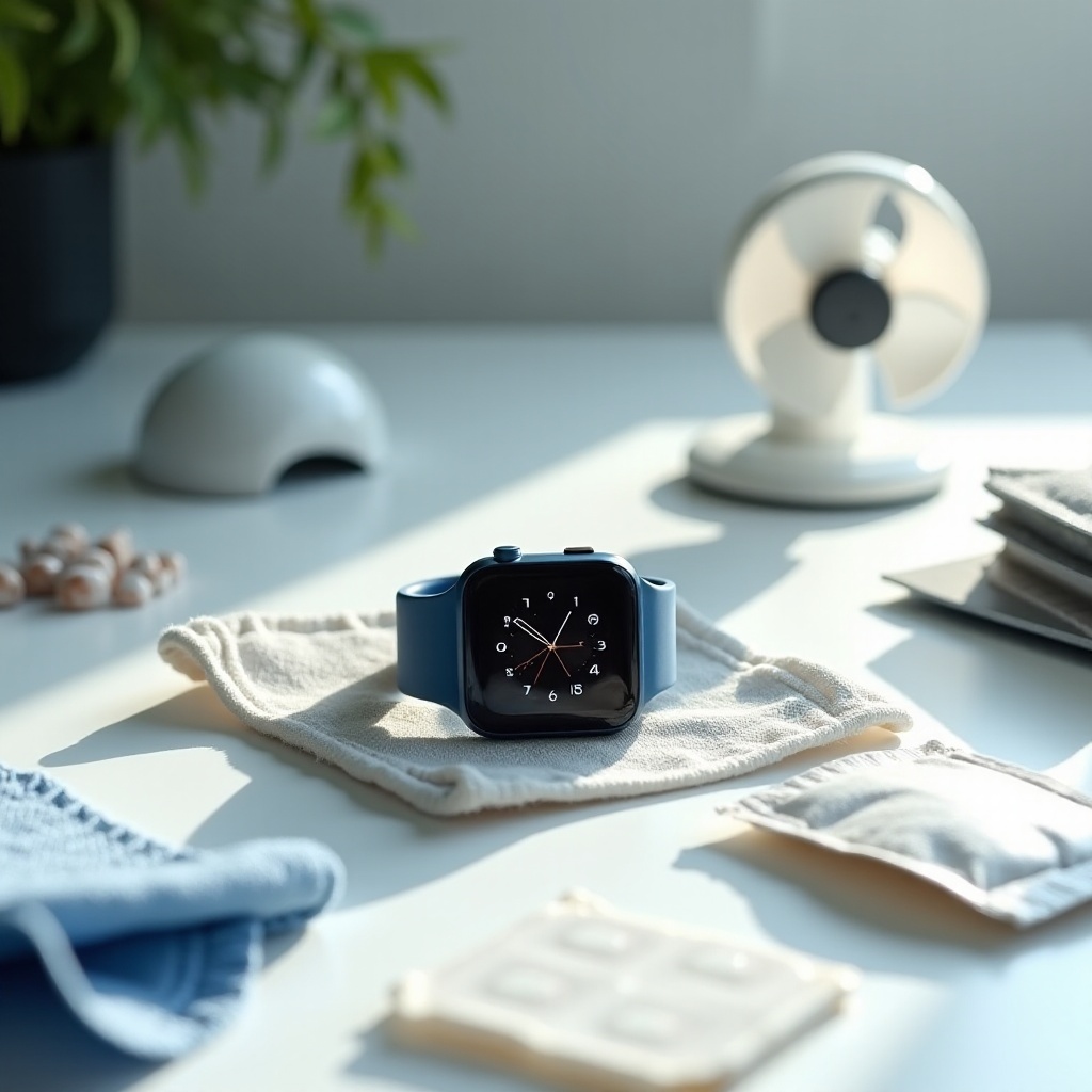 como sacar el agua de un smartwatch