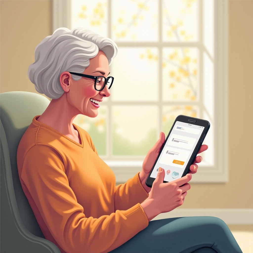 Guía 2024: Móviles Fáciles para Personas Mayores