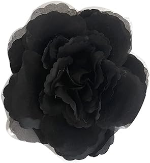 Satin Silk Camellia Flower Brooches Pins Delicate Flowers Brooch Classic for Wedding Party Dance Banquet for Women Ladies Dainty Elegant Beautiful Girls Lapel Pins Dress Suit Ceremony Clothes Accessories Jewelry Mother's Day Valentine's Day Decor Christmas Gifts