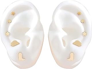 MOEPAPA Cowboy Boot Stud Earrings for Girl women Western Cowgirl Gold Plated Mini Small hat Boots earrings