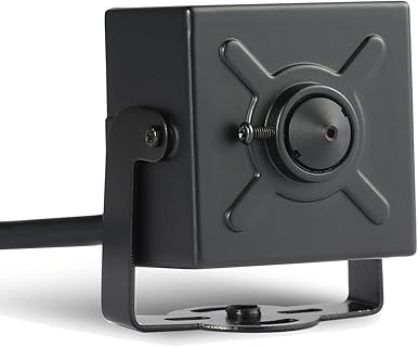 REVODATA TSEye Mini 5MP PoE IP Camera with Built-in Microphone and Ultra HD Resolution, 3.7mm Lens, Ideal for Indoor Security Use, Tiny Size and Dual Power Connections