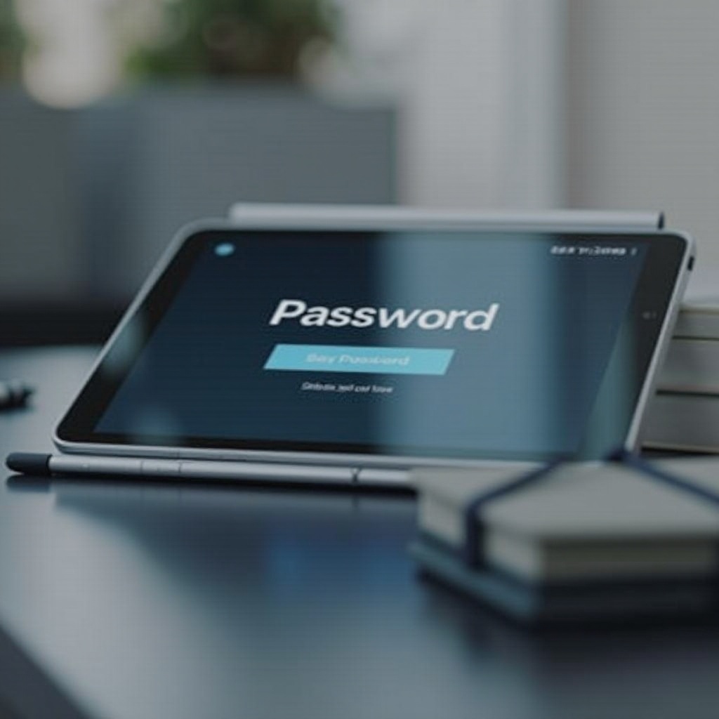 samsung tablet passwort vergessen