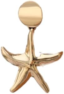 Multicolor Starfish Dangle Earrings for Women and Girls with French Wire Back Finding - Chic Fashion Jewelry for Parties and Proms