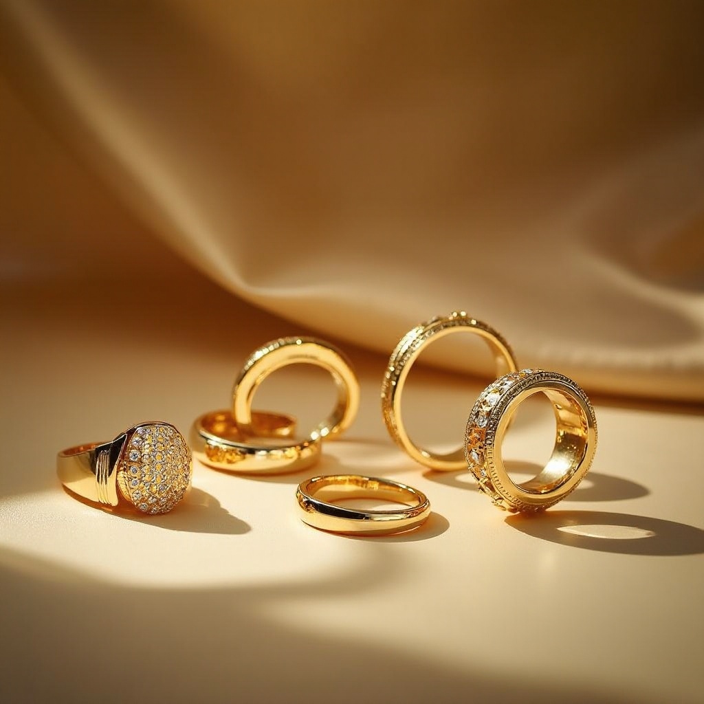 anillos de oro de tiffany