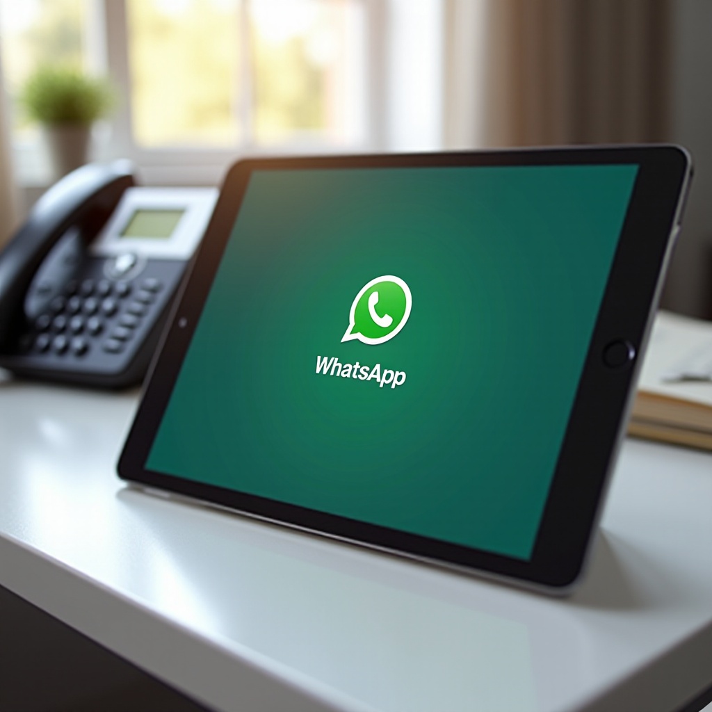 WhatsApp mit Festnetznummer auf Tablet nutzen