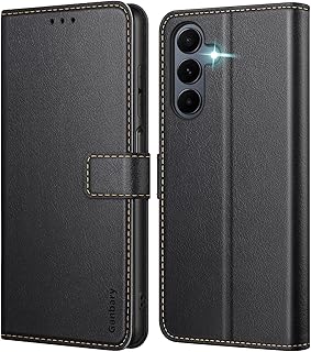 Ganbary Funda de Libro para Samsung Galaxy A16 4G/5G con Protección Completa, Ranura para Tarjeta y Soporte Incrustado, Ideal para Seguridad y Estilo Diario