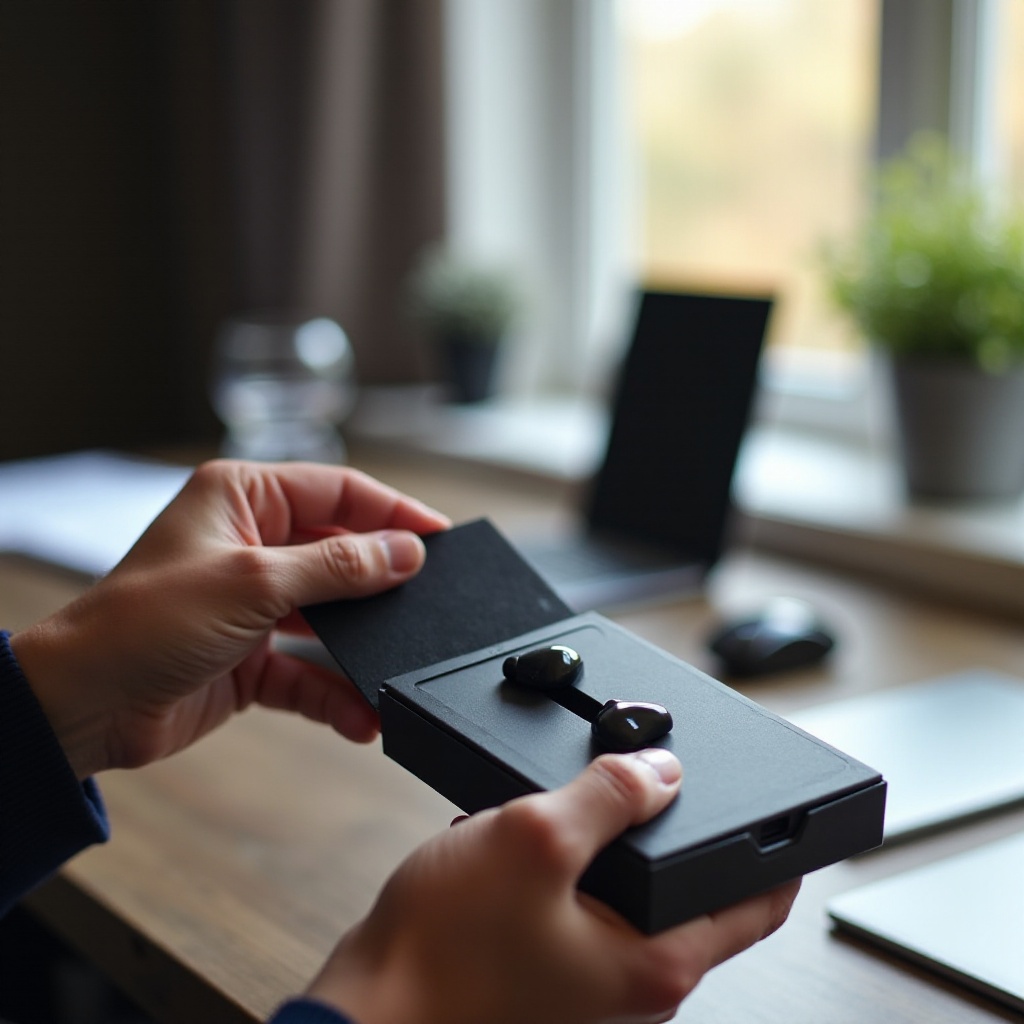 how to pair a sharper image earbud