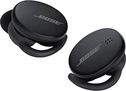 Bose Sport Earbuds - Kabellose In-Ear-Kopfhörer mit Bluetooth für Workout und Laufen, Noise-Cancelling und wetterfest, in Schwarz, Einheitsgröße