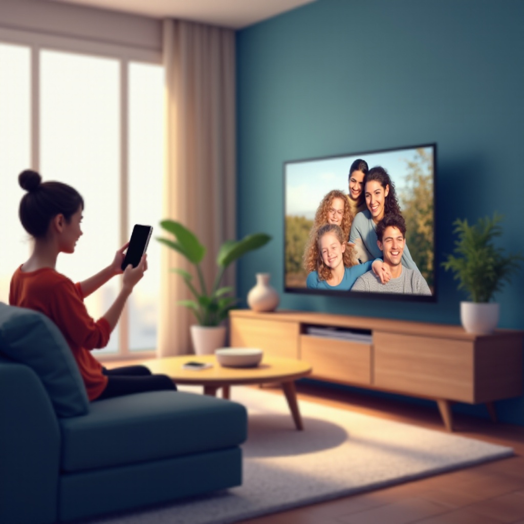 Diffuser Images Téléphone sur TV en 2024