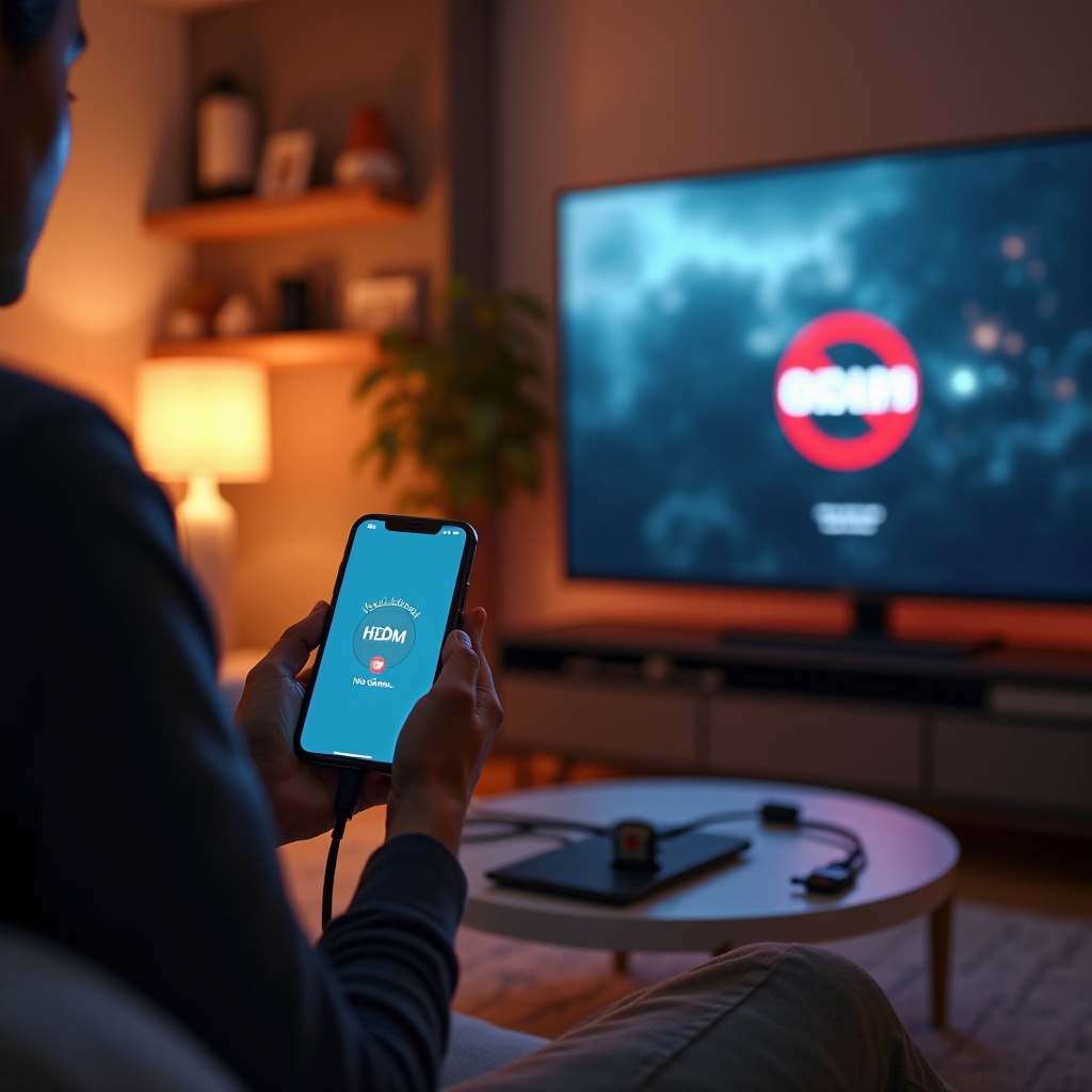 handy mit fernseher verbinden hdmi-kabel funktioniert nicht