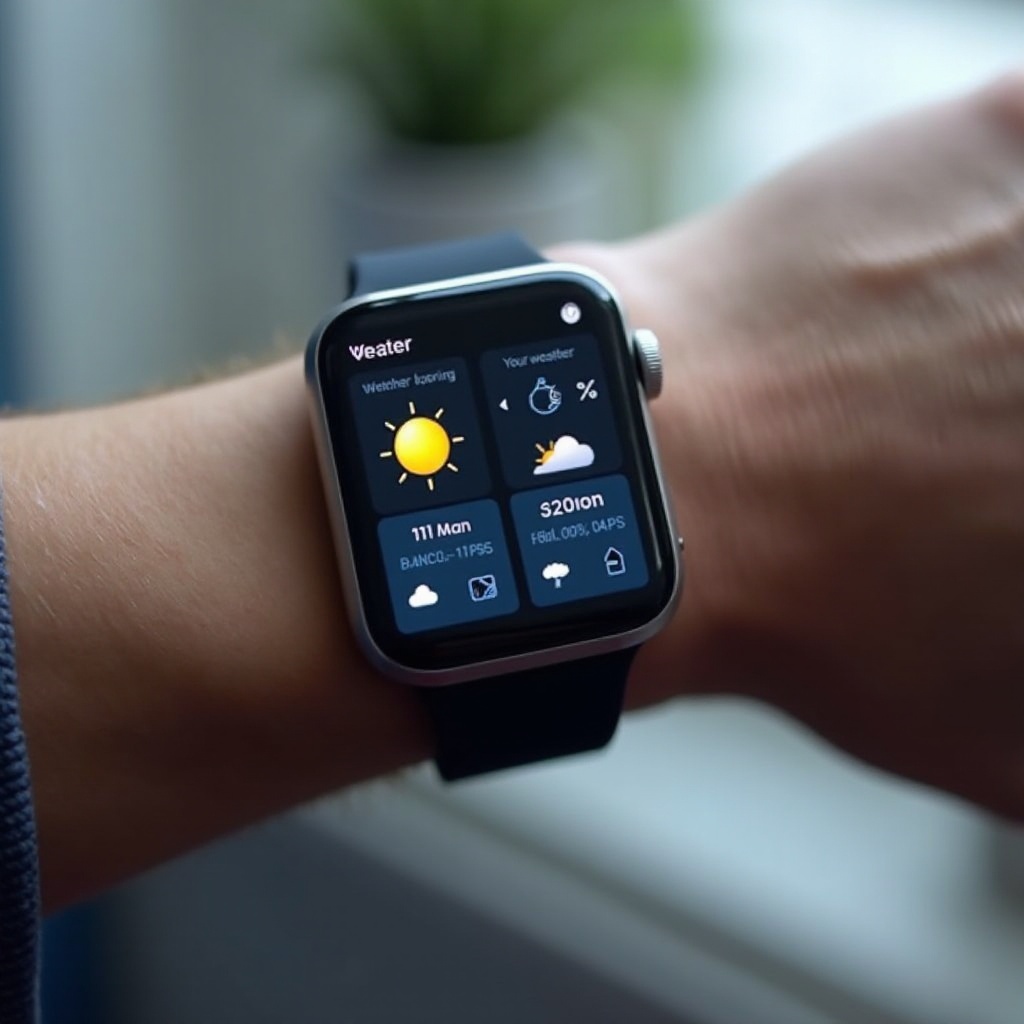 Configurer la Météo sur Votre Montre Connectée