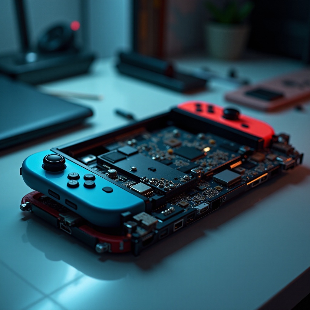 nintendo switch öffnen