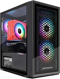 STGsivir Gaming PC mit GeForce GTX 750 Ti 4GB, i7 Xeon E5 bis 3,3 GHz, 32GB RAM und 1TB SSD. Ideal für Gamer, die flüssiges Spielen und Multitasking schätzen