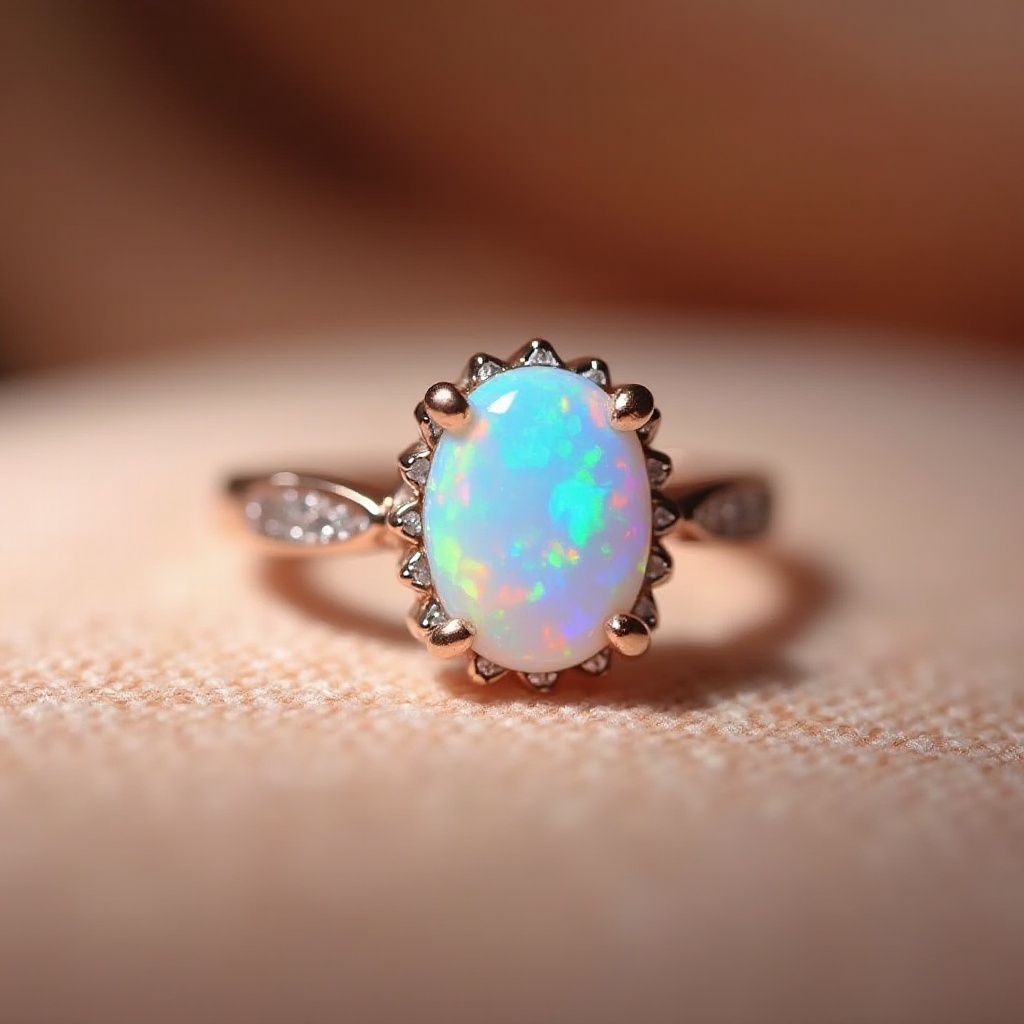 Ring mit Opal: Leitfaden für Kauf und Pflege