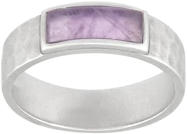 Elegant Silpada Wishful Larimar Sterling Silver Band Ring for Women with Unique Textured Design