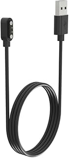 DALIZA マグネット式急速充電USBケーブル 4mmピン間隔対応、持ち運びに便利なコンパクト設計で旅行や自宅での使用に最適