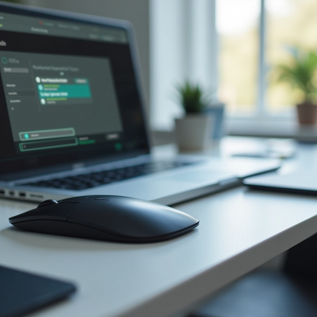 how to connect logitech mouse to laptop