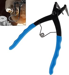 Omninmo Snap Ring Pliers Set, 90 Degree Long Nose Pliers, Bent Lock Circlip Pliers, Internal Master Cylinder Heavy Duty Snap Ring Pliers, Bending Retaining Ring Plier for Trucks Motorcycles Cars