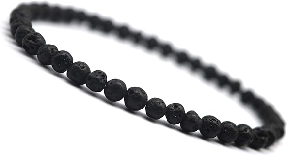 4mm Mini Gemstone Energy Bracelets Crushed Stone Beaded Bracelet Natural Stone Charm Beaded Small Couples Bracelets for Women