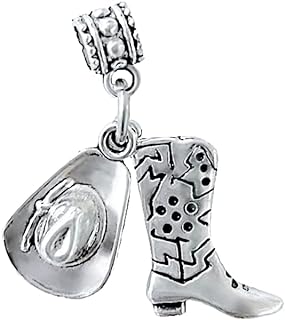 LaBenie Dangle Cowboy Hat and Boots Charms