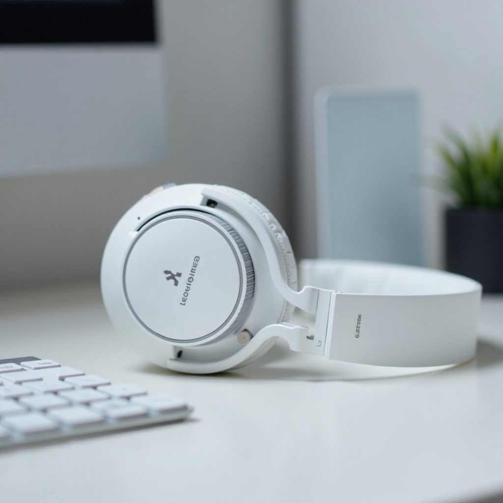 casque logitech blanc