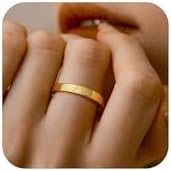 Honsny Gold Initial Rings for Women 14K Gold Dainty Wedding Band Letter Ring Engraved Capital Alphabet Stacking Thumb Knuckle Initial Name Rings for Teen Girls Jewelry Gifts Size 6-10